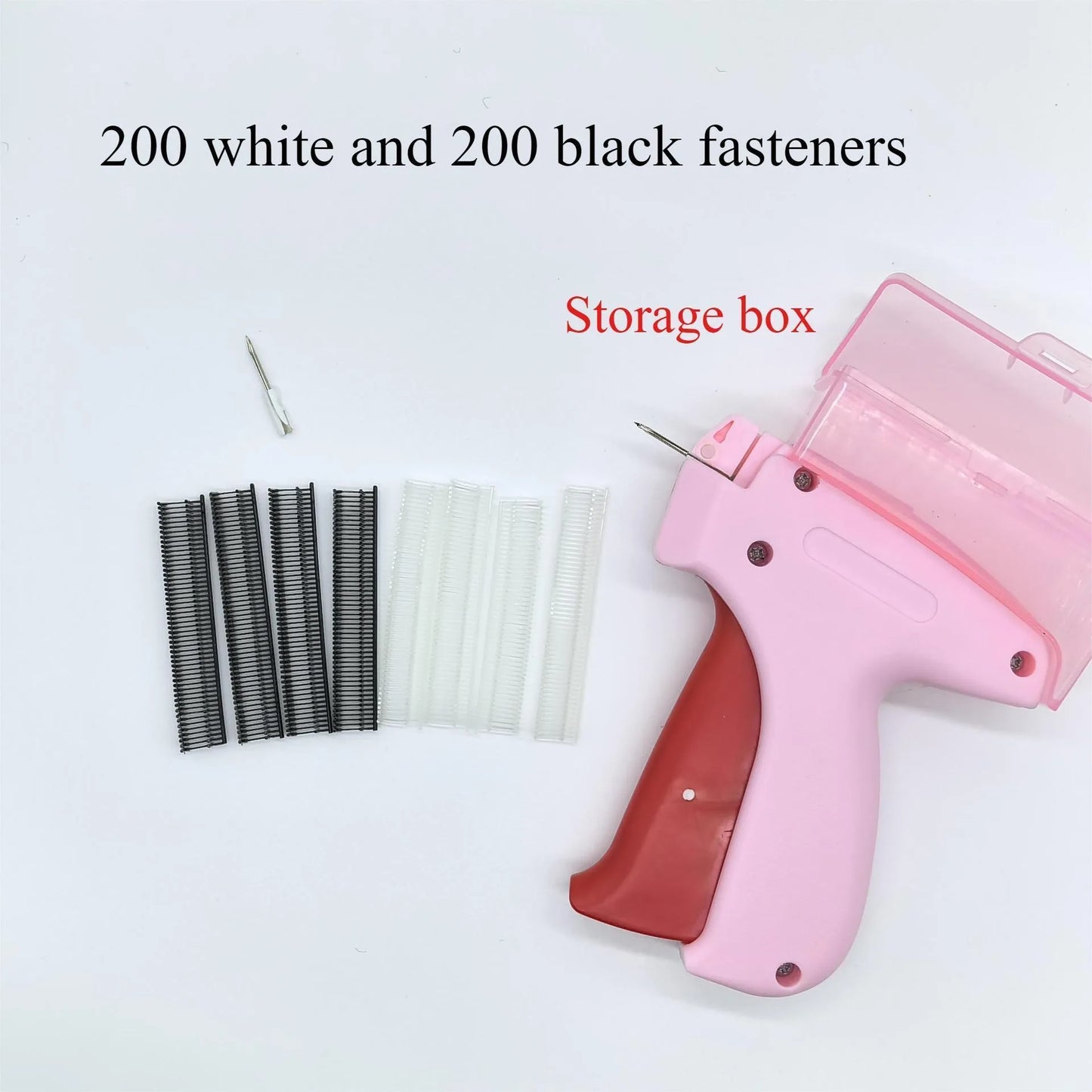 Micro Tagging Gun Portable Hemming Tool with 1000 Micro StitchesApplicable to Temporary Hems on Shirt Sleeves Pants and Dresses