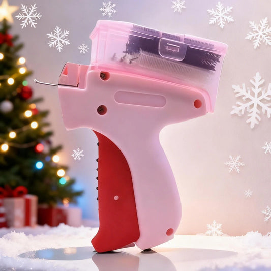 Micro Tagging Gun Portable Hemming Tool with 1000 Micro StitchesApplicable to Temporary Hems on Shirt Sleeves Pants and Dresses