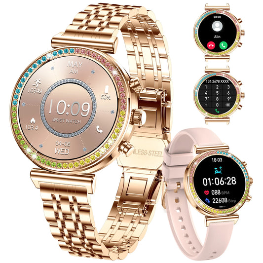 2025 New Female care Smart Watch Women Bluetooth call Sport Fitness Tracker Heart Rate Smart watches For Women Gift Android IOS