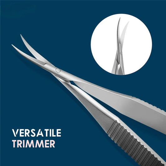 2026 Stainless Steel Cuticle Nipper Pliers Dead Skin Remover Squeeze Straight Manicure Scissors Eyebrow Scissors Beauty Tools