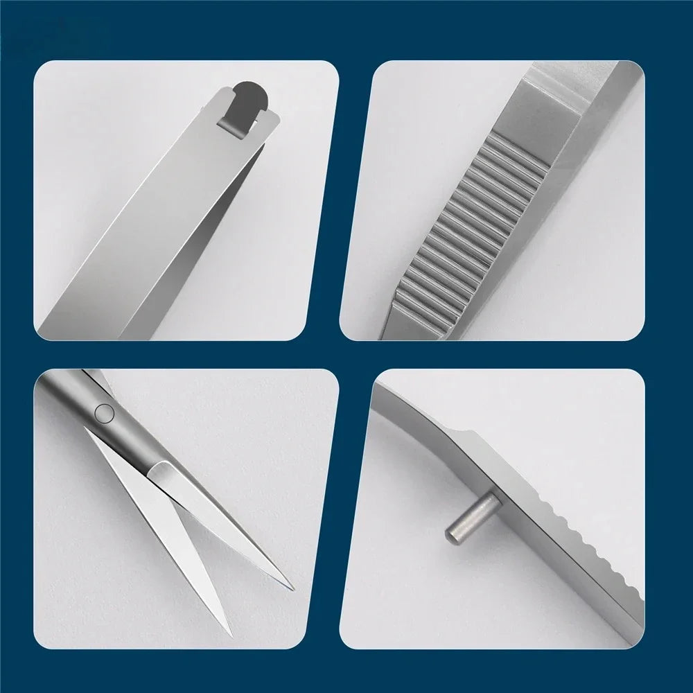 2026 Stainless Steel Cuticle Nipper Pliers Dead Skin Remover Squeeze Straight Manicure Scissors Eyebrow Scissors Beauty Tools