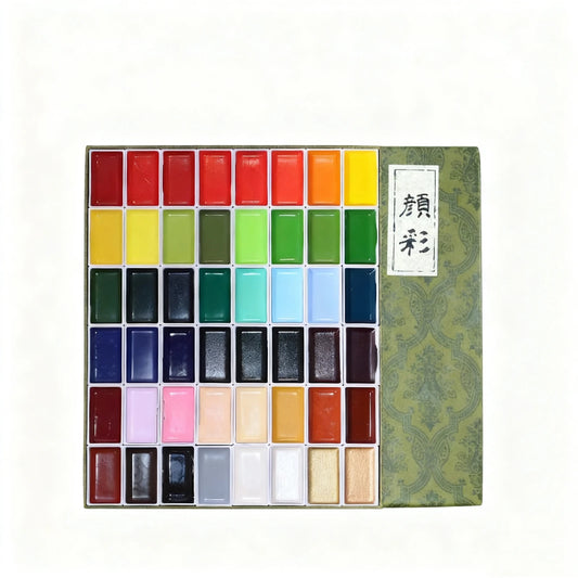 Watercolor Paint Set 24/48 Colors, Professional-quality art supplies for artists adult