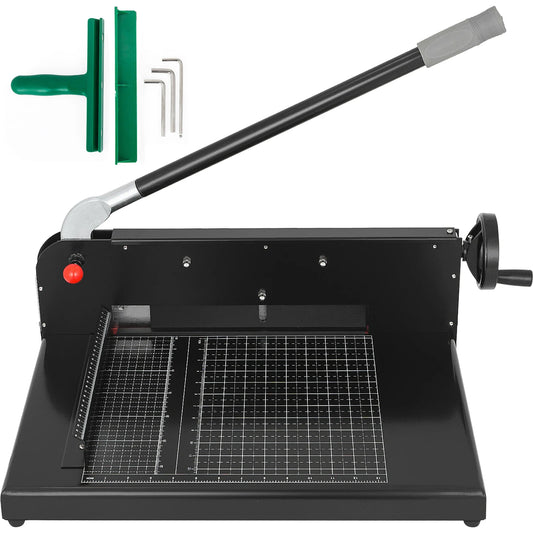 SucceBuy A4 12" Manual Paper Cutter Heavy Duty Guillotine Trimmer 300 Sheets Die Cutters for Home Office Laboratory Commercial