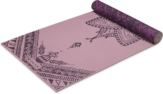 Premium 6mm Thick Non-Slip Reversible Yoga Mat for All Workouts, Extra Cushioning and Durable Design