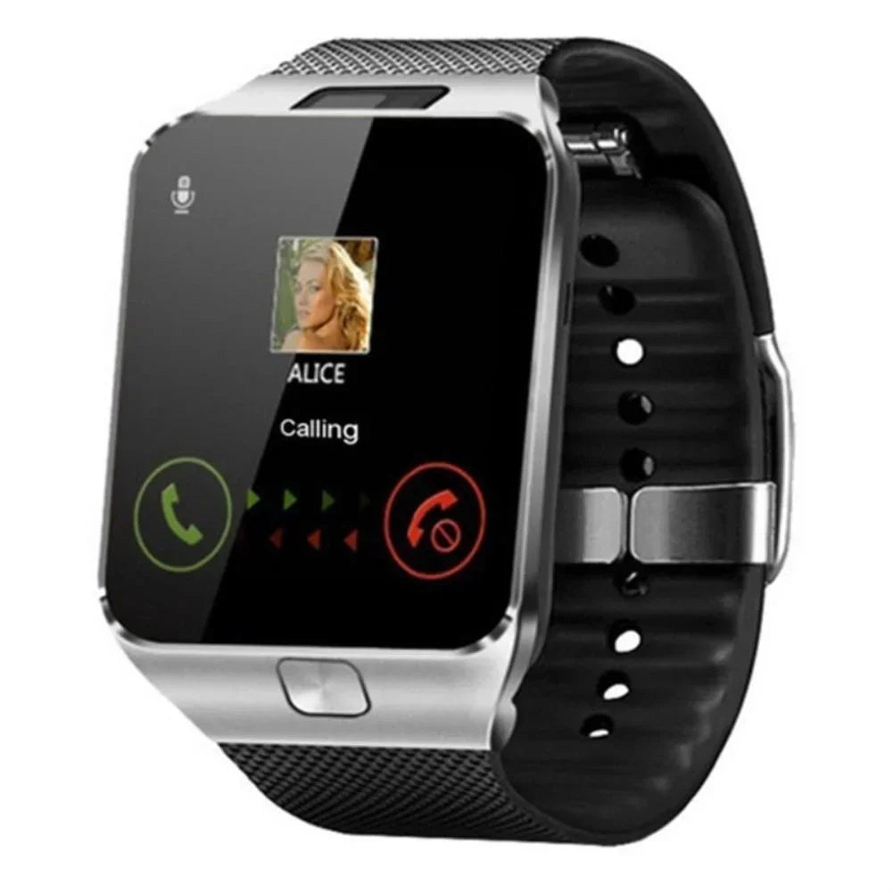DZ09 Smart Watch Sleep Monitor 1.56" HD Color Screen Built-in Sports Modes Smartwatch Fitness Tracker